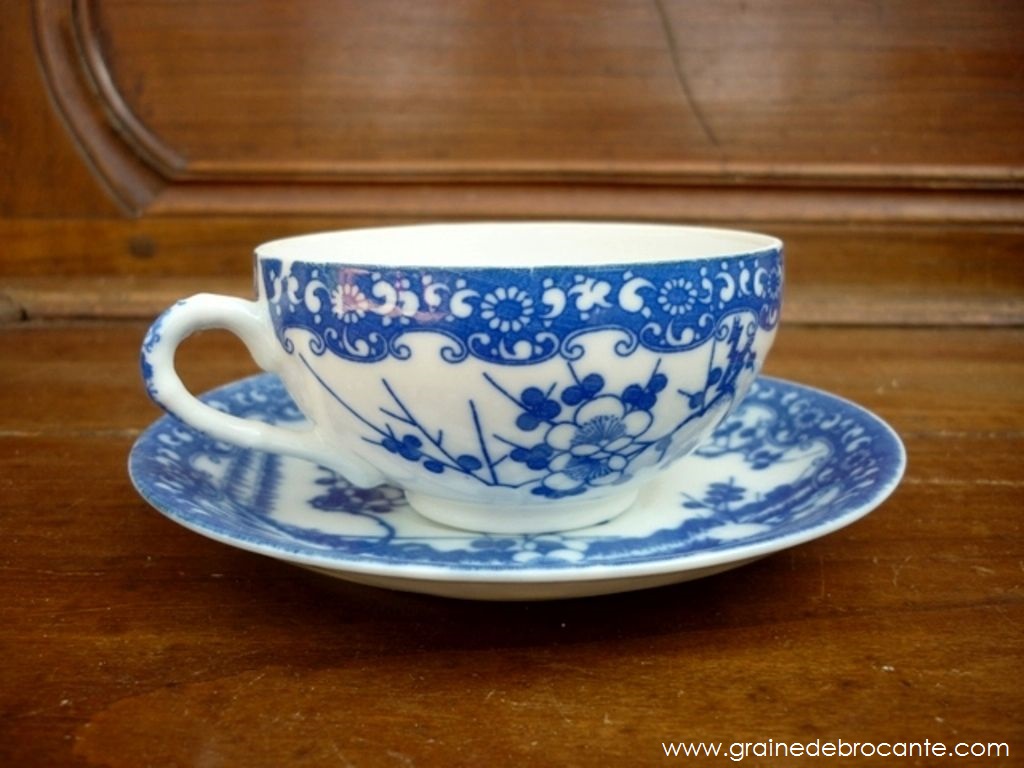 Service à thé porcelaine fine Japon