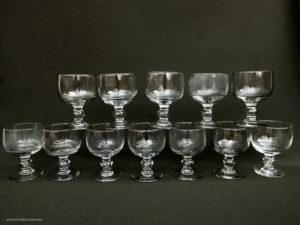 Huilier vinaigrier en verre - Rêve de Brocante